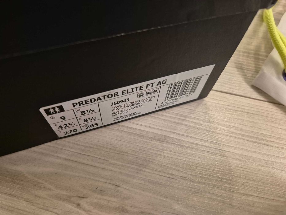 Profesjonalne buty korki adidas Predator Elite FT AG rozmiar 42 2/3