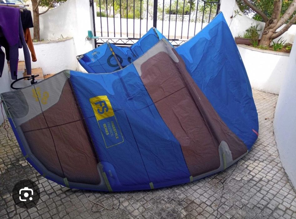 kitesurf vário material, barra e kites