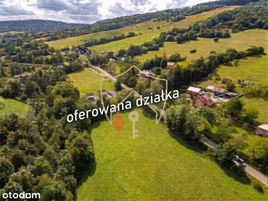 Pięknie położona działka w sercu Beskid - Widok 3