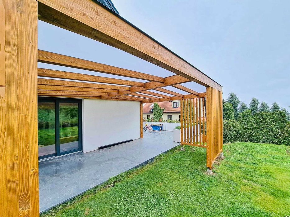 Zadaszenie tarasu, Małopolska + wizualizacja 3D+Szybka Realizacja