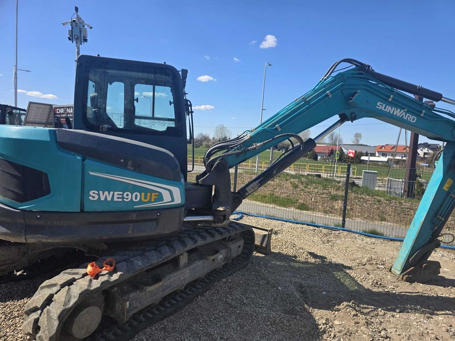Sunward SWE 90UB Koparka 8 ton Yanmar silnik Tylko 1500 mth Koparco Group