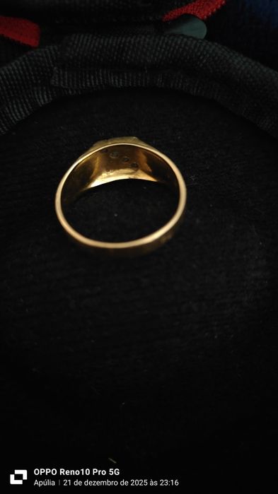 Anel de homem ouro português