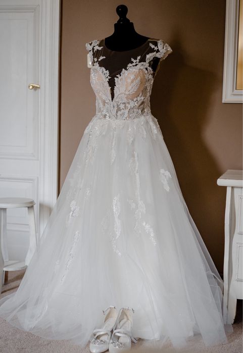 Suknia ślubna księżniczka