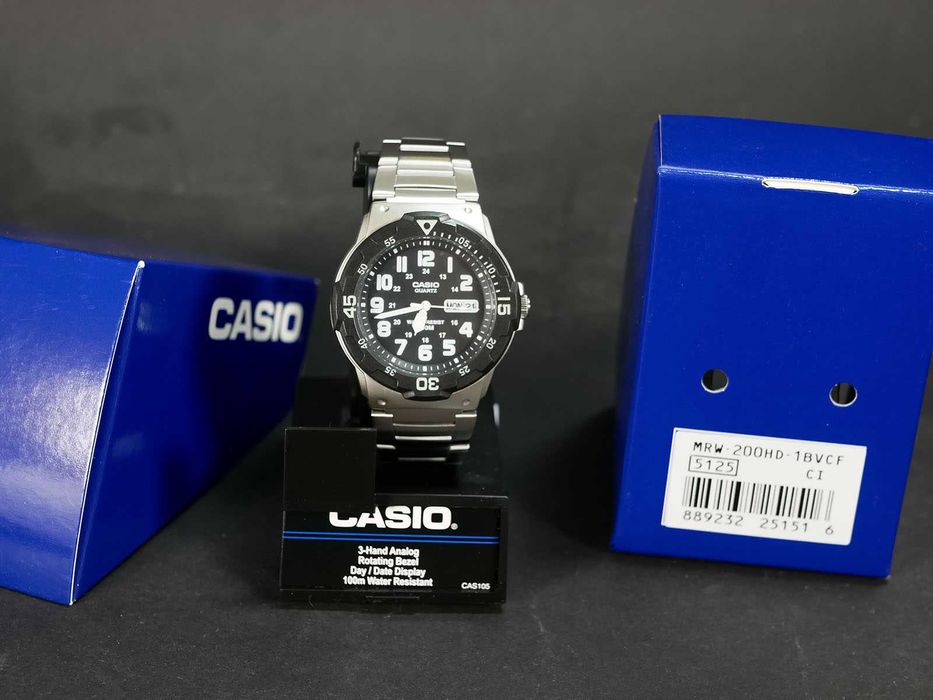 Casio MRW-200HD-1BV Ø44мм. Новий. З коробкою.