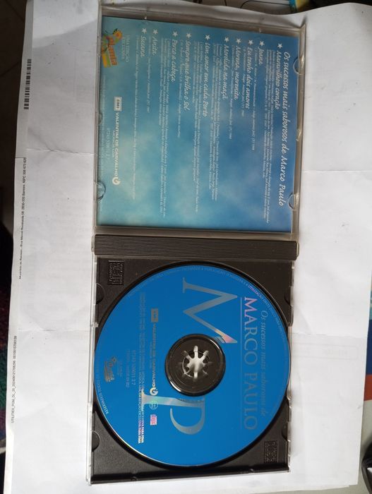 Edição exclusiva rara CD Os sucessos de Marco Paulo