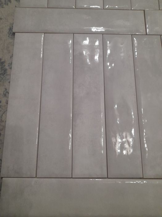 Plytki paradyż Montpellier white mix cegielka 6,5x30