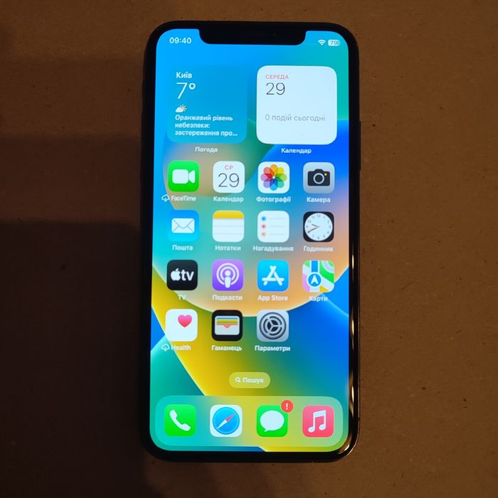 Продам Iphone x 64 GB. 100% акумулятор