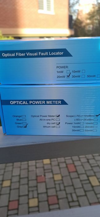 Вимірювач оптичної потужності