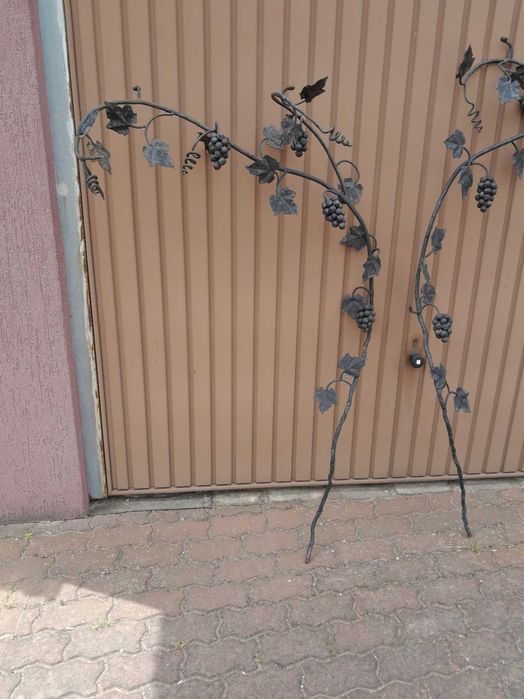 Metaloplastyka. Kuta metalowa winorośl
