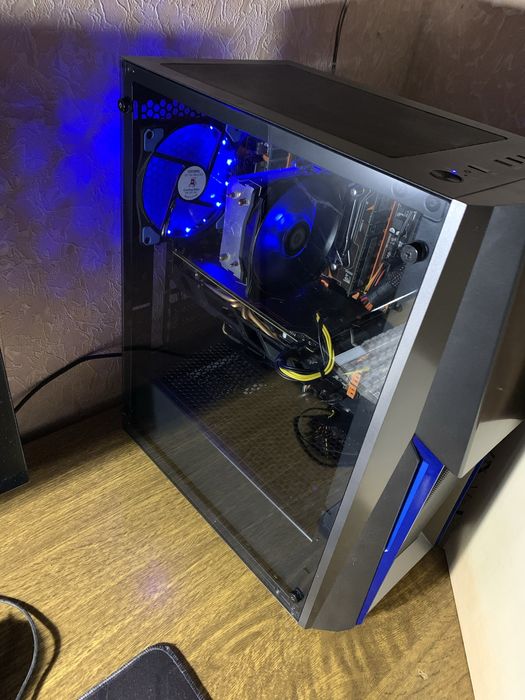 Игровой ПК 12 ядер / RX 570 / 32 ГБ + Монитор 24”