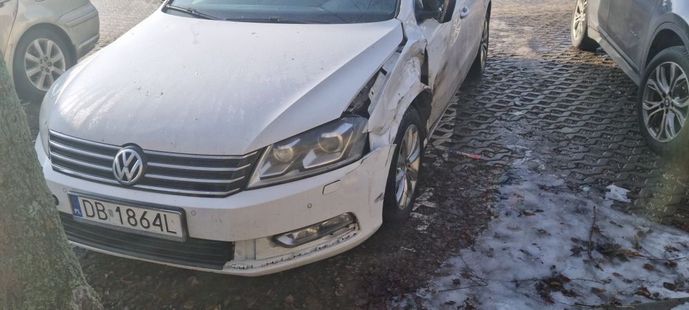 Passa b7 2014 uszkodzony