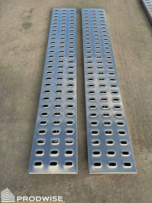 Najazdy / podjazdy / trapy wjazdowe aluminiowe Lohr 2m (315mm x 2000mm) PRODUCENT (do przyczep, autolawet, lawet, pomoc drogowa)