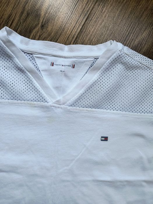 Biały podkoszulek t-shirt Tommy Hilfiger