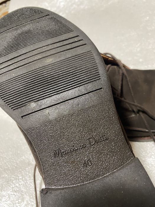 Чоловічі замшеві дезерти черевики Massimo Dutti