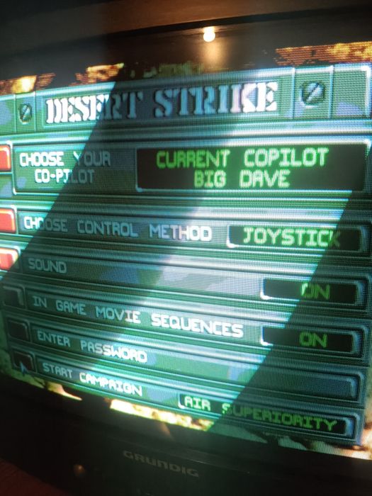 Gra DESERT STRIKE Amiga kultowa kompletna idealna testowana!