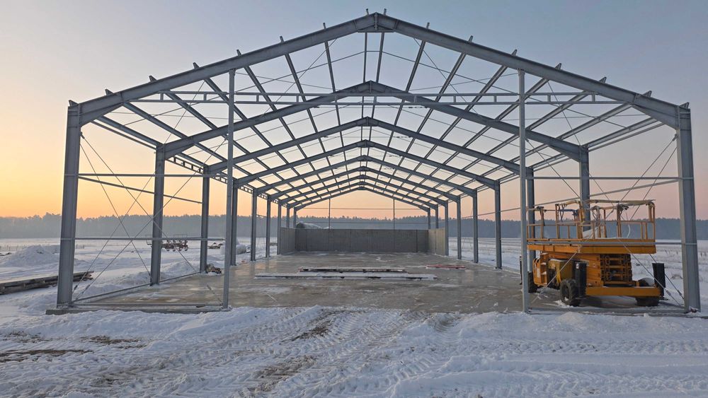 Hala magazynowa 15x40x5 SystemSPAW