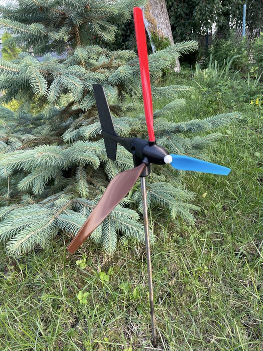 Декоративний вітряк. Садовий вітрячок. DIY