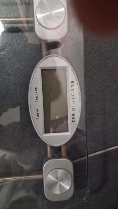 Balança digital vidro moderna