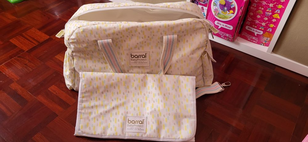 Saco maternidade Barral + conjunto chico