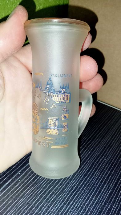 Chávena vidro de Budapeste