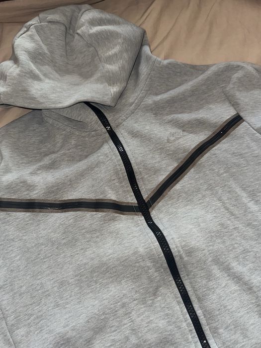 Кофта Nike Tech fleece сіра