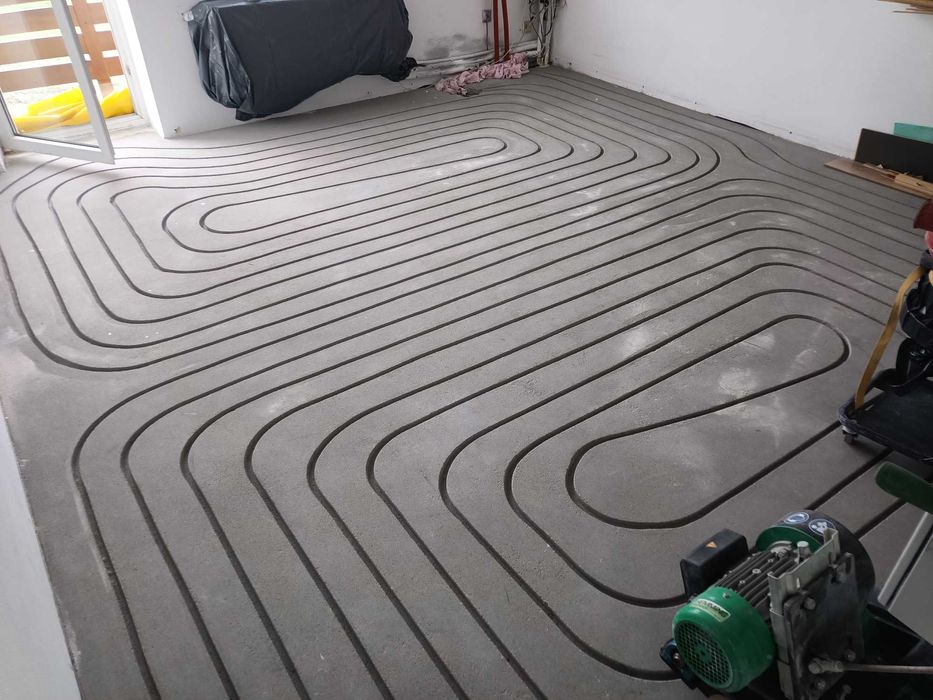 FREZOWANIE wylewki, rowków, NAJTANIEJ, ogrzewanie podłogowe, Kraków