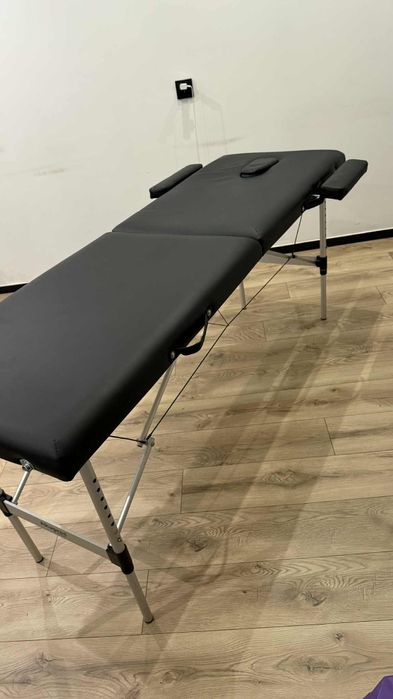 Łóżko do masażu- czarne