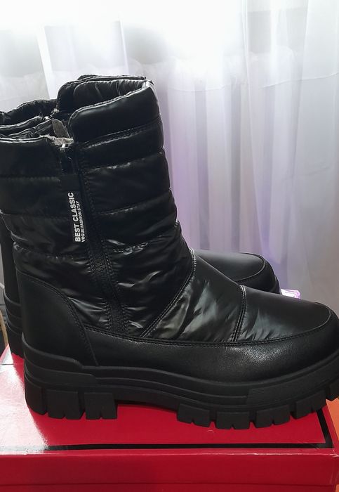 Женские сапоги зима 39