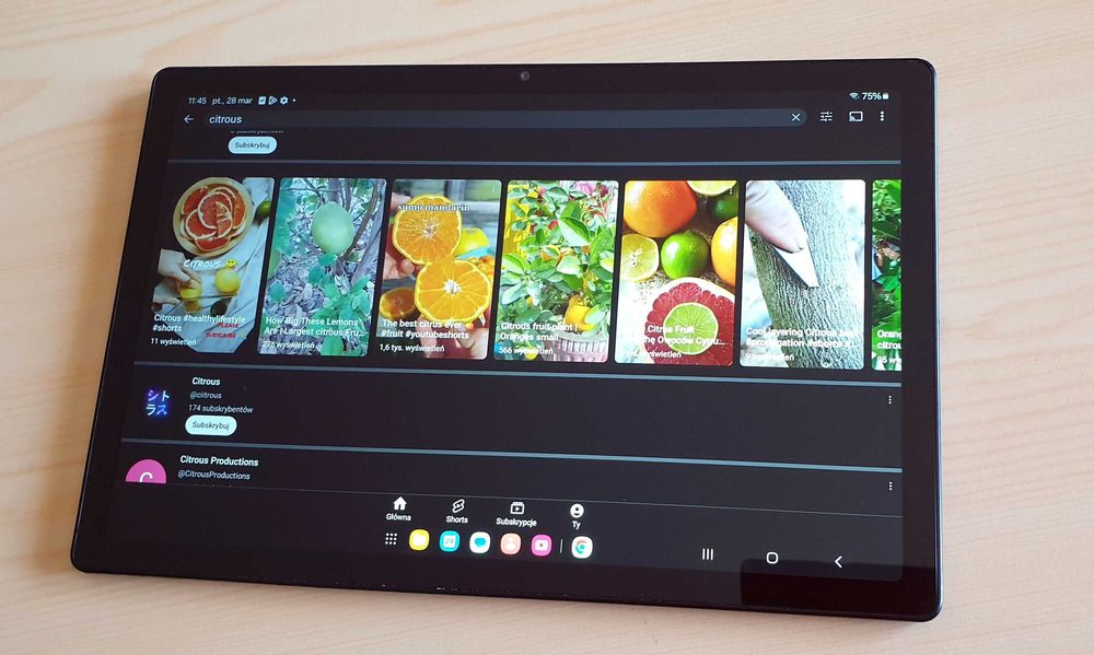 Samsung tablet 10" ANDROID 14 wifi Tab szybki 4gb 64GB gry google play