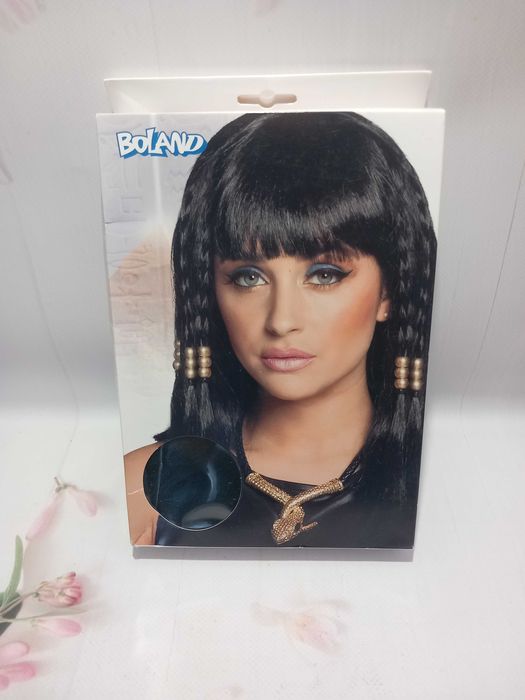 Boland Peruka Egipcjanka bogini Kleopatra czarna