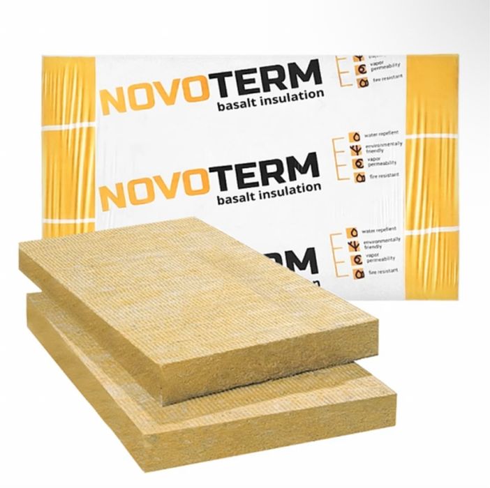 Мінеральна вата Novoterm Лайт 30 1000х600х100 мм. 3.6 м.кв.