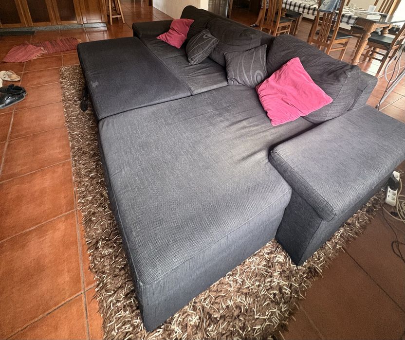 Sofá Cama com X Long Esquerdo