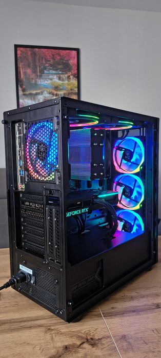 Komputer Gamingowy: RTX 3060Ti /Ryzen 5 5500/SSD M.2/AM4/WIN11 PRO