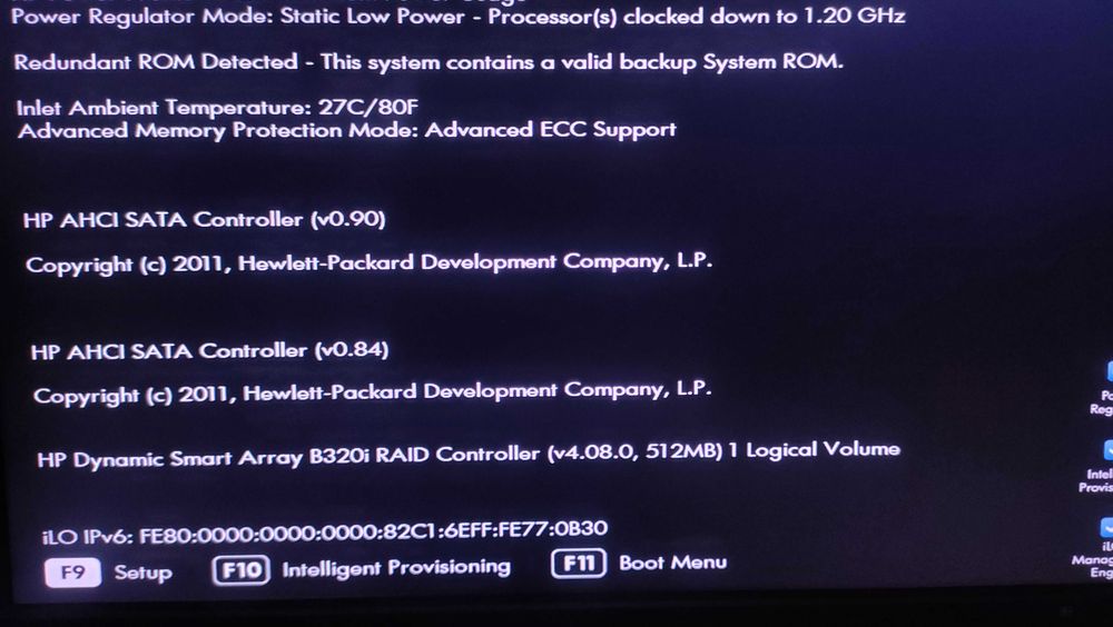 Cервер 1-U HP Proliant DL360e Gen8  2*E5-2470V2\RAM64GB