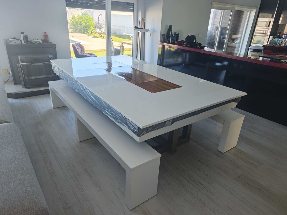 Mesa de Jantar e Snooker