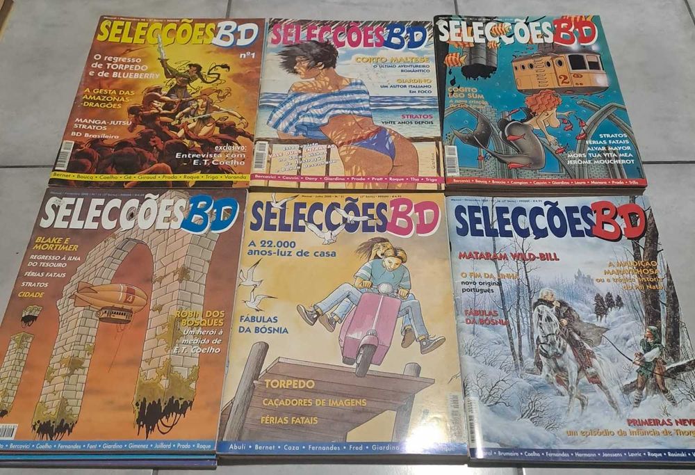 Selecções BD - 26 Revistas