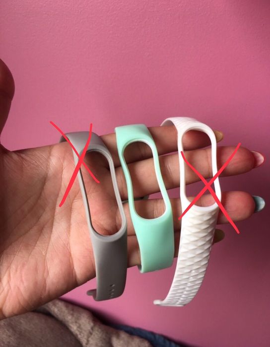 Bracelete verde agua- mi band 3