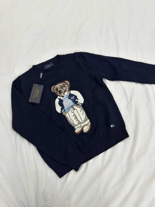 Светр Polo Ralph Lauren Bear/В'язаний светр з ведмедем Ральф Лорен