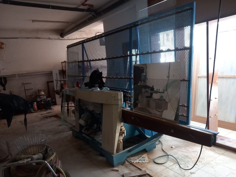 Máquina de aresta para vidro (Retilínea).