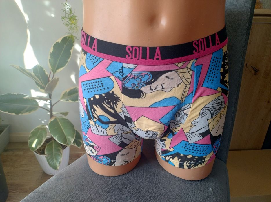 Bokserki męskie, różne wzory i rozmiary, bawełna