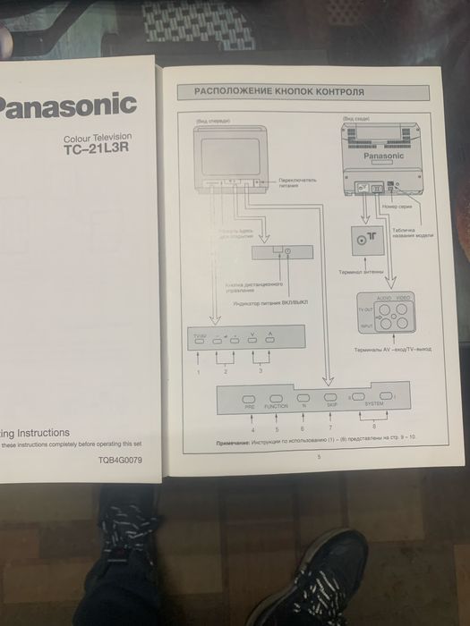 Телевізор Panasonik б/у