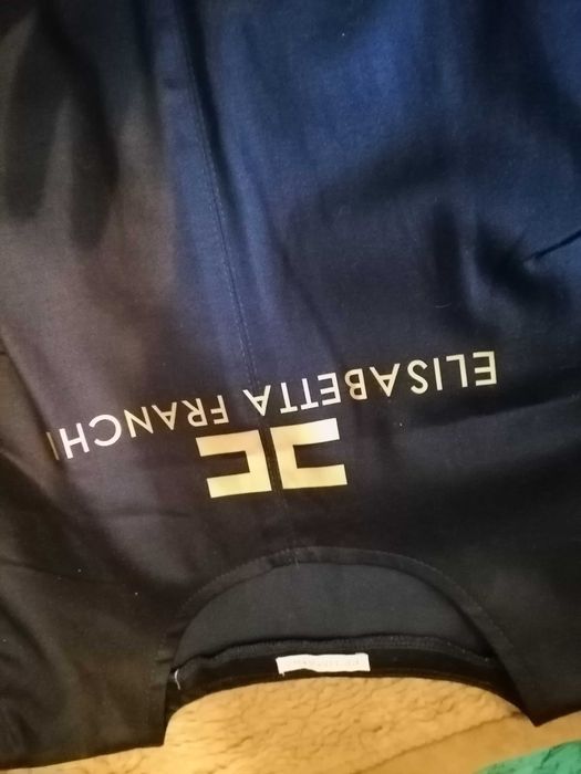 Sukienka czarna Elizabetha Franchi Rozmiar nasze 40 Mała Czarna