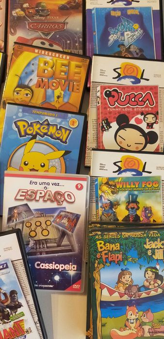 DVDS infantis diversos