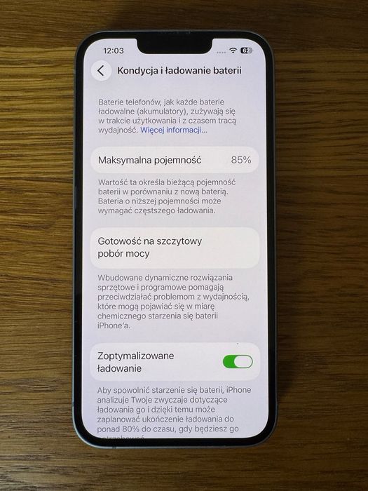 iPhone 14 niebieski
