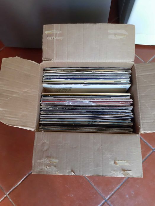 Vários discos vinil LP mostro sem compromisso