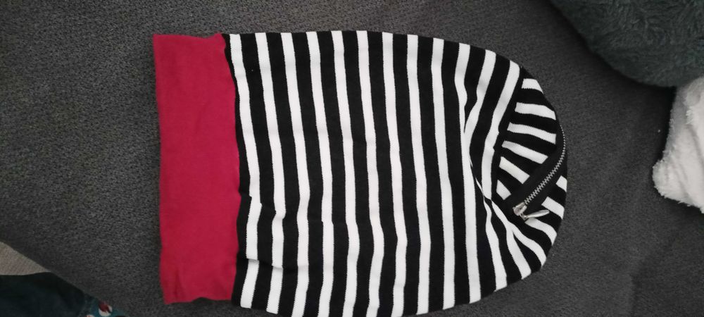 Czapka beanie w paski