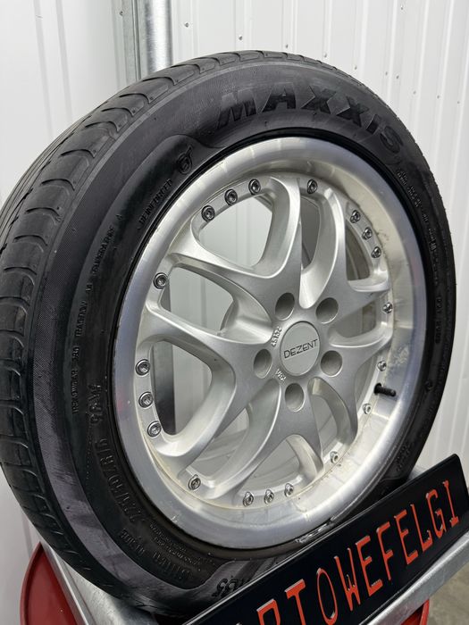Alufelgi KOMPLET 16 cali 5x112 DEZENT Audi VW Golf Skoda Seat Mercedes