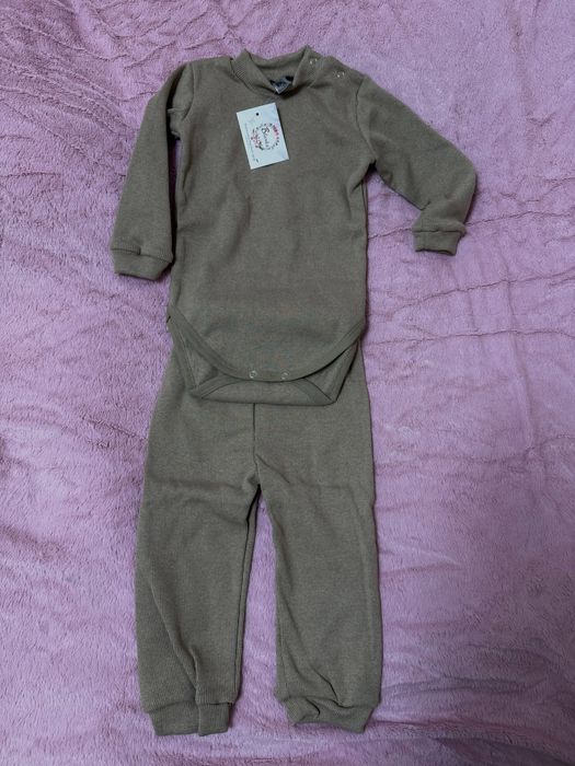 Комплект боді-гольф і штани 86-92