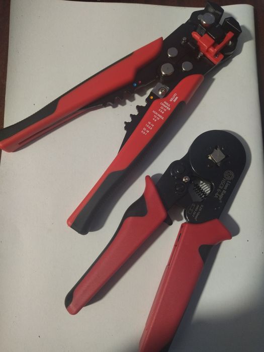 Кліщі обжимні (кримпер) / Знімач ізоляції (стриппер)