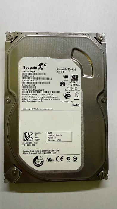 Discos rígidos SATA 3,5" – 160 GB a 320 GB
